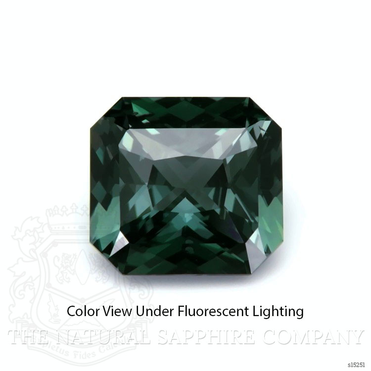 3.02 Ct. Bluish Green Sapphire from Madagascar