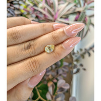 2.33 Ct. Yellow Sapphire from Ceylon (Sri Lanka) Life Style