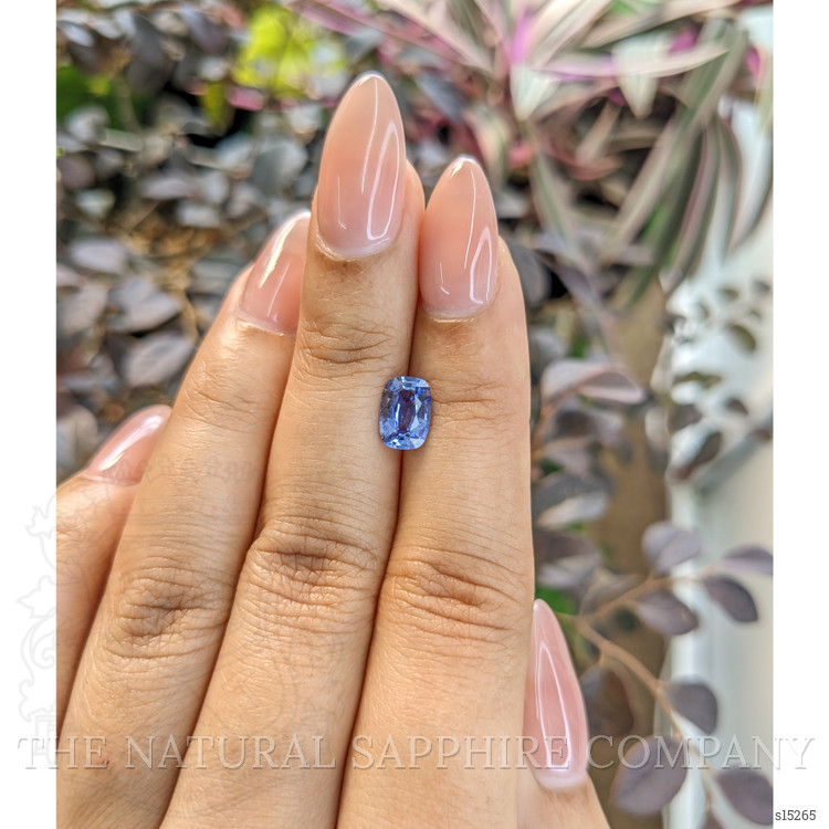 1.26 Ct. Blue Sapphire from Ceylon (Sri Lanka)