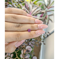 0.81 Ct. Purple Sapphire from Ceylon (Sri Lanka) Life Style