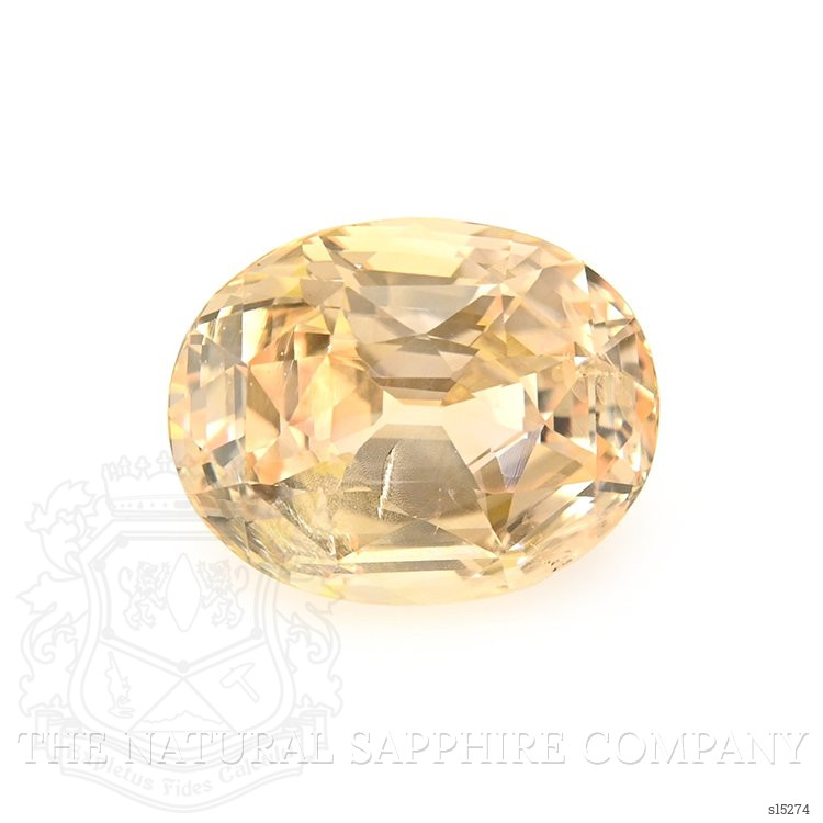 8.13 Ct. Peach Sapphire from Ceylon (Sri Lanka)