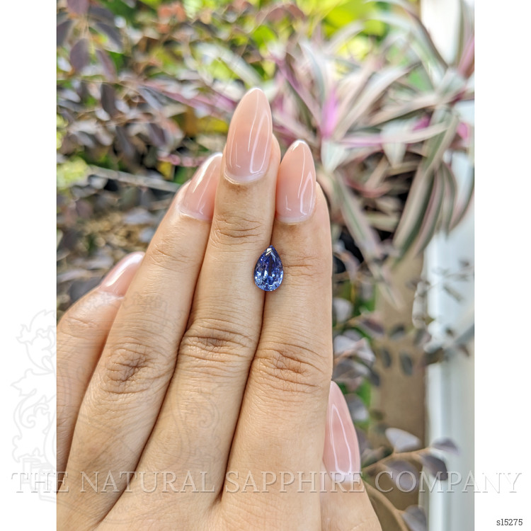 2.09 Ct. Blue Sapphire from Ceylon (Sri Lanka)