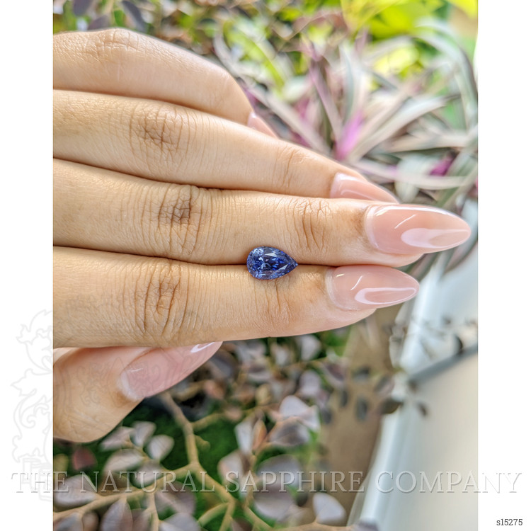 2.09 Ct. Blue Sapphire from Ceylon (Sri Lanka)