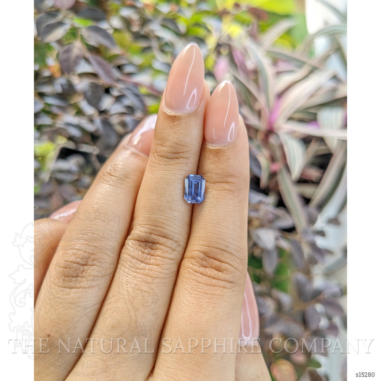 1.25 Ct. Blue Sapphire from Ceylon (Sri Lanka)