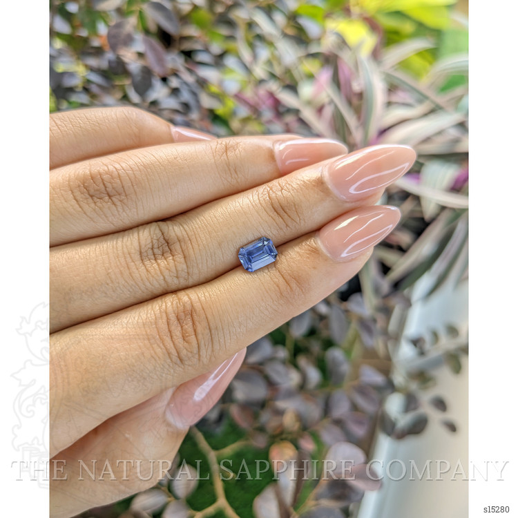 1.25 Ct. Blue Sapphire from Ceylon (Sri Lanka)