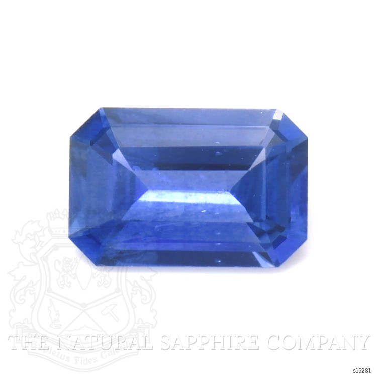 0.57 Ct. Blue Sapphire from Ceylon (Sri Lanka)
