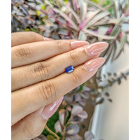 0.74 Ct. Blue Sapphire from Ceylon (Sri Lanka) Life Style
