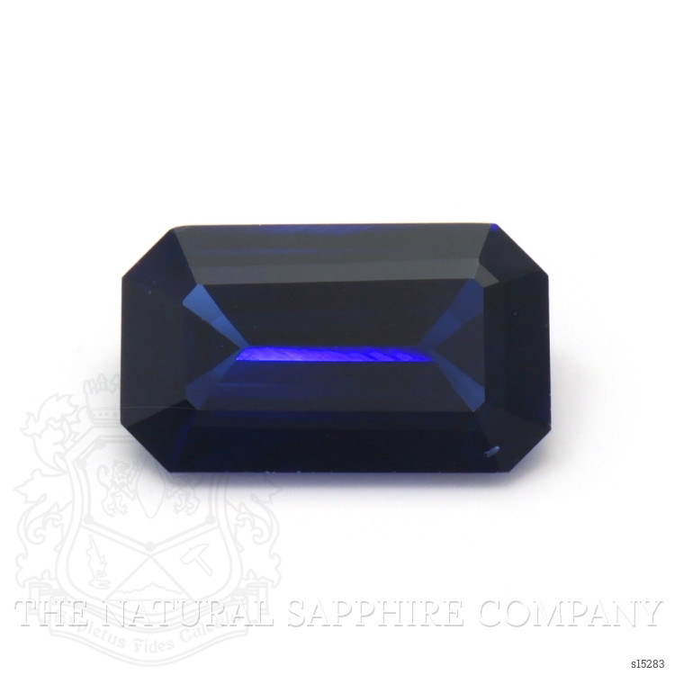 0.81 Ct. Blue Sapphire from Ceylon (Sri Lanka)