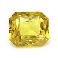 3.39 Ct. Greenish Yellow Sapphire from Madagascar Video