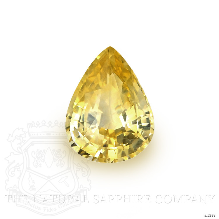 3.32 Ct. Yellow Sapphire from Ceylon (Sri Lanka)