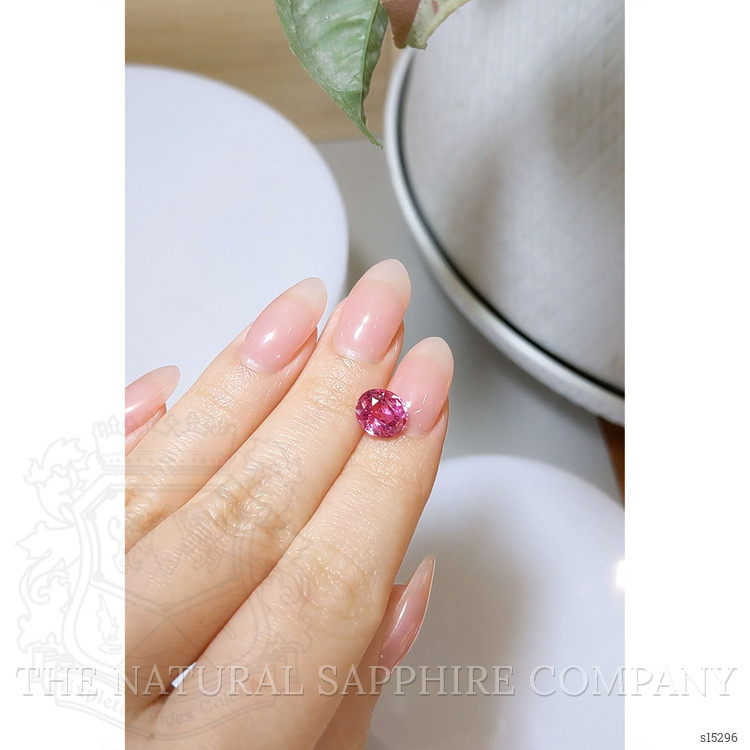 3.02 Ct. Pink Sapphire from Ceylon (Sri Lanka)
