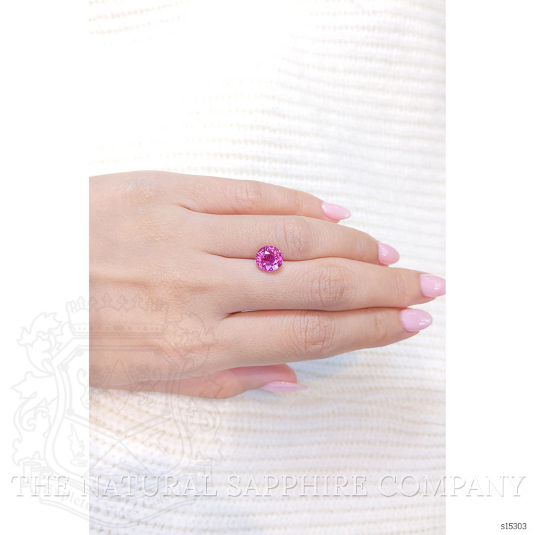 3.04 Ct. Pink Sapphire from Ceylon (Sri Lanka)