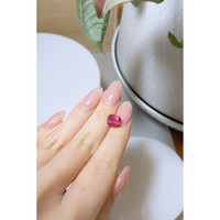 3.44 Ct. Reddish Pink Sapphire from Ceylon (Sri Lanka) Life Style