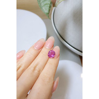 4.03 Ct. Purplish Pink Sapphire from Ceylon (Sri Lanka) Life Style