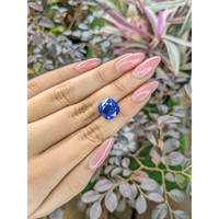 12.23 Ct. Blue Sapphire from Ceylon (Sri Lanka) Life Style