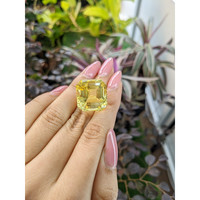 51.03 Ct. Yellow Sapphire from Ceylon (Sri Lanka) Life Style
