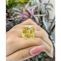 51.03 Ct. Yellow Sapphire from Ceylon (Sri Lanka) Life Style