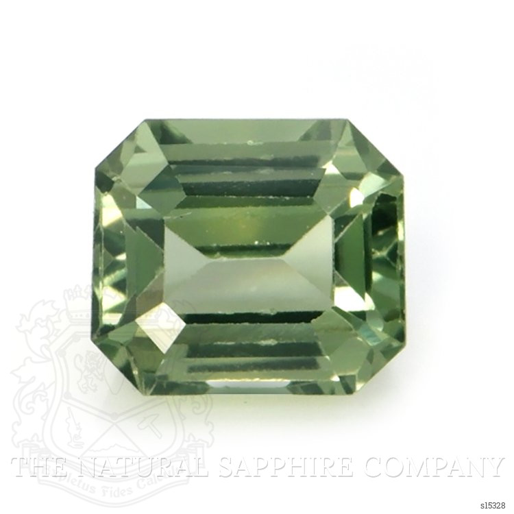 1.45 Ct. Green Sapphire from Ceylon (Sri Lanka)
