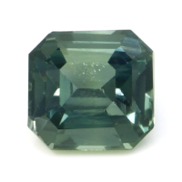 1.06 Ct. Bluish Green Sapphire from Madagascar Video