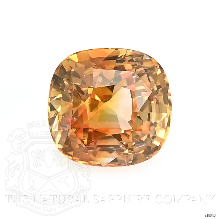 1.52 Ct. Yellowish Orange Sapphire from Ceylon (Sri Lanka)