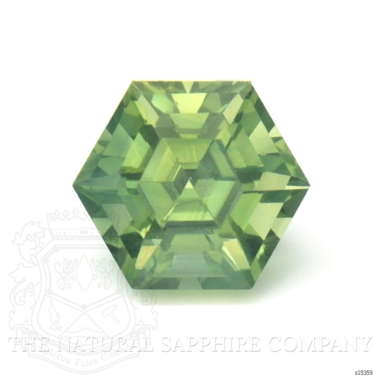 1.93 Ct. Yellowish Green Sapphire from Madagascar