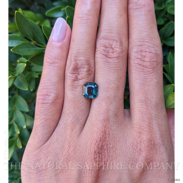 2.04 Ct. Bluish Green Sapphire from Madagascar