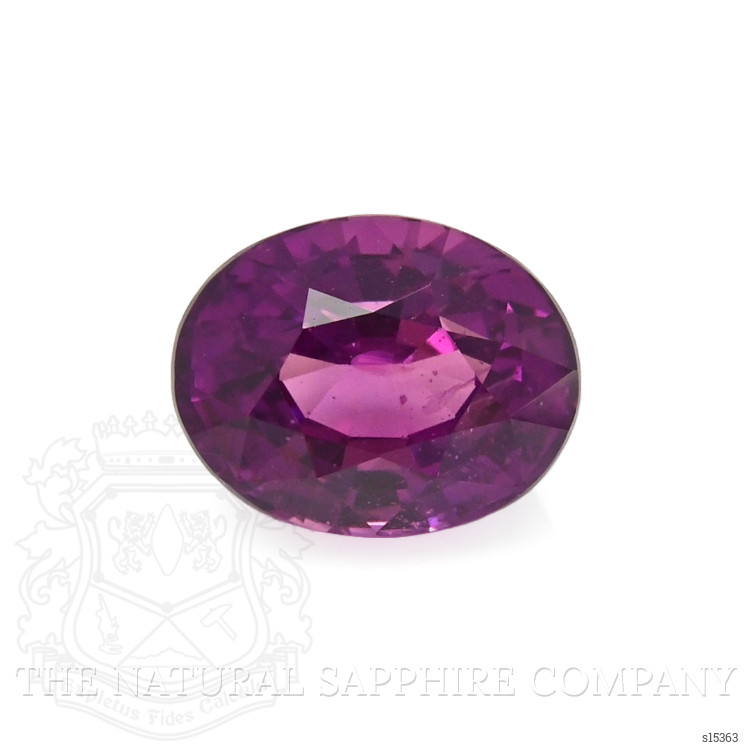 2.11 Ct. Pinkish Purple Sapphire from Tanzania