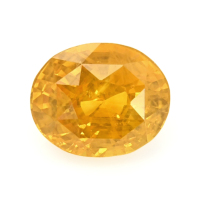 4.07 Ct. Orangish Yellow Sapphire from Tanzania Video