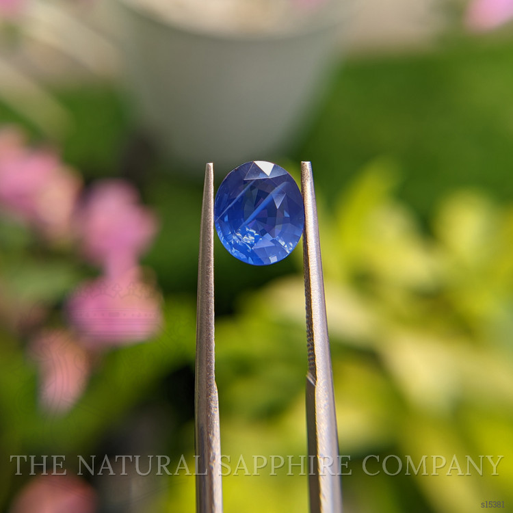 2.15 Ct. Blue Sapphire from Tanzania