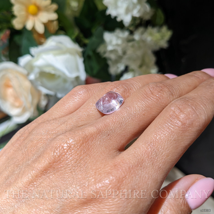 10.15 Ct. Orange Cabochon Sapphire from Ceylon (Sri Lanka)