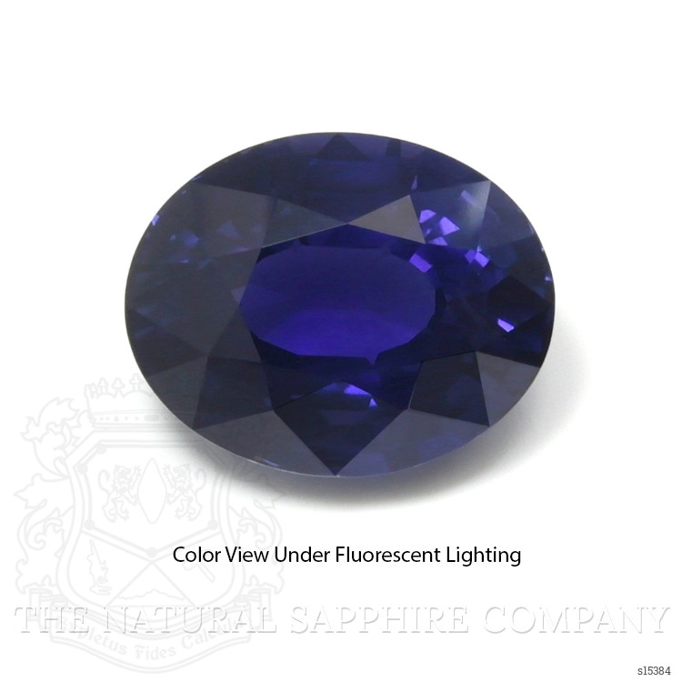 20.08 Ct. Color Change Sapphire from Ceylon (Sri Lanka)