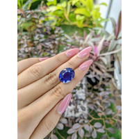 20.08 Ct. Color Change Sapphire from Ceylon (Sri Lanka) Life Style