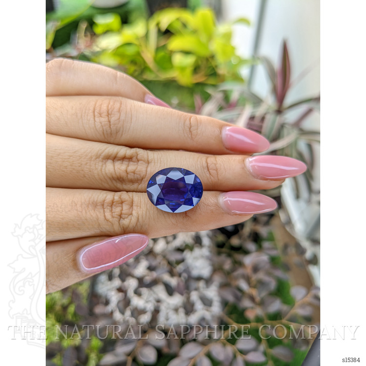 20.08 Ct. Color Change Sapphire from Ceylon (Sri Lanka)