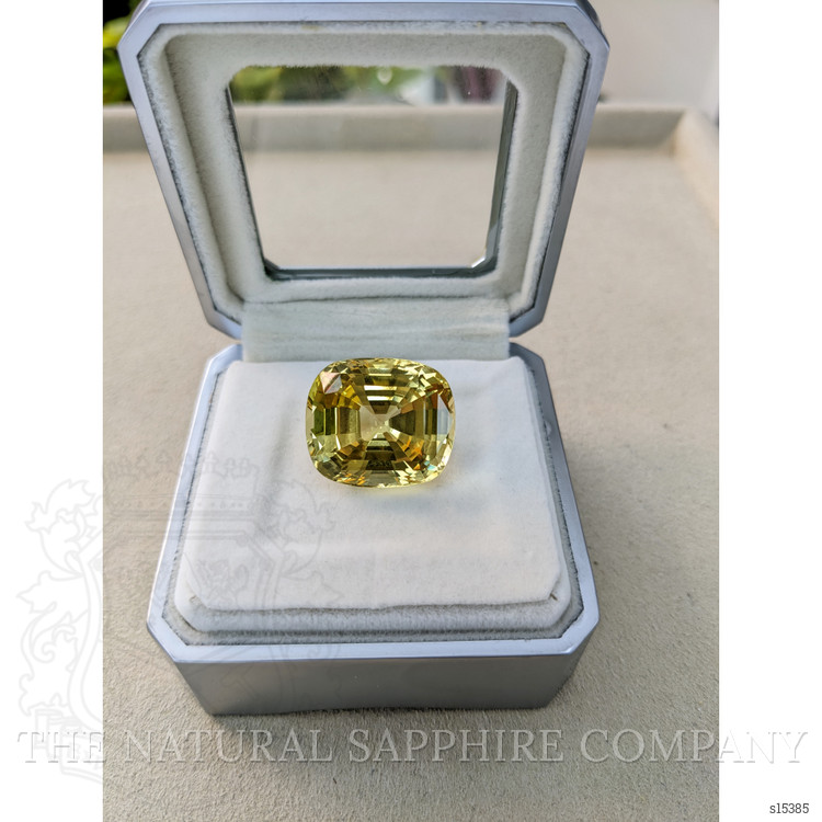 49.51 Ct. Yellow Sapphire from Ceylon (Sri Lanka)