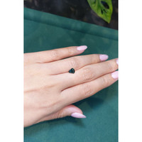 1.03 Ct. Bluish Green Sapphire from Madagascar Life Style