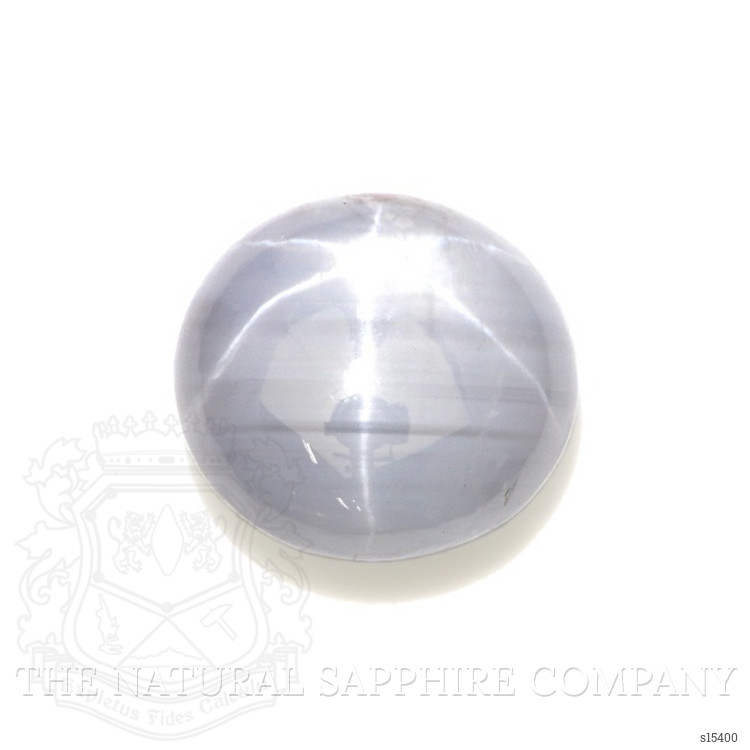 4.35 Ct. Greyish Blue Star Sapphire from Ceylon (Sri Lanka)