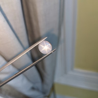 4.35 Ct. Greyish Blue Star Sapphire from Ceylon (Sri Lanka) Life Style