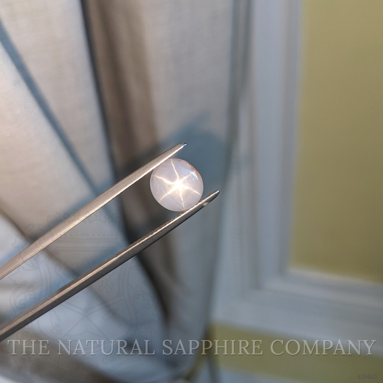 4.35 Ct. Greyish Blue Star Sapphire from Ceylon (Sri Lanka)