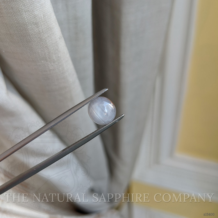 4.35 Ct. Greyish Blue Star Sapphire from Ceylon (Sri Lanka)