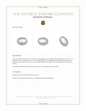 6.67 Ct. Grey Star Sapphire from Ceylon (Sri Lanka) Appraisal