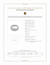 6.67 Ct. Sapphire from Ceylon (Sri Lanka) Scan Report