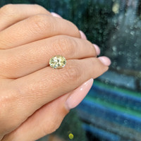 2.41 Ct. Yellow Sapphire from Ceylon (Sri Lanka) Life Style