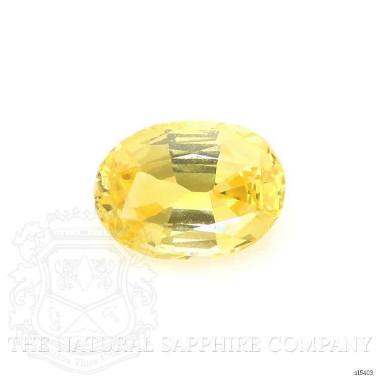 2.02 Ct. Yellow Sapphire from Ceylon (Sri Lanka)