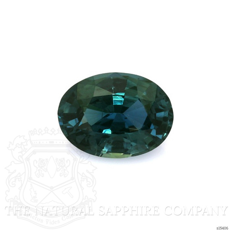 2.00 Ct. Greenish Blue Sapphire from Ceylon (Sri Lanka)