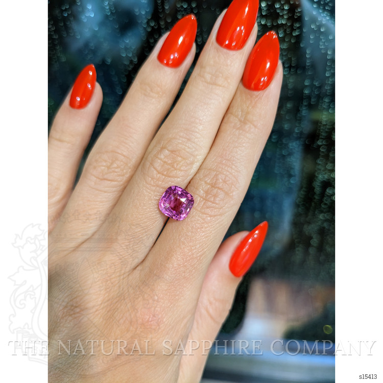 3.58 Ct. Pink Sapphire from Ceylon (Sri Lanka)