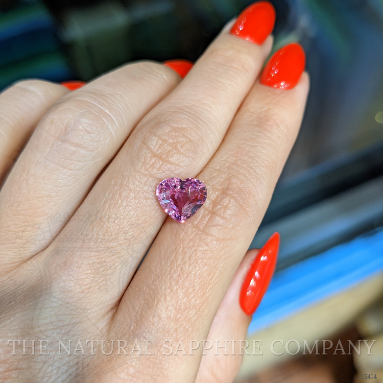 2.52 Ct. Pink Sapphire from Ceylon (Sri Lanka)