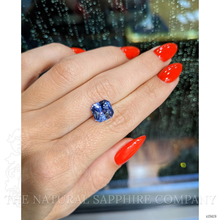 4.53 Ct. Blue Sapphire from Ceylon (Sri Lanka)