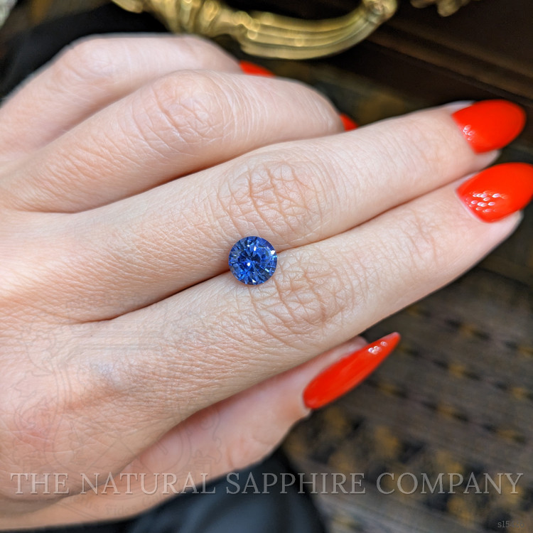 1.51 Ct. Blue Sapphire from Ceylon (Sri Lanka)