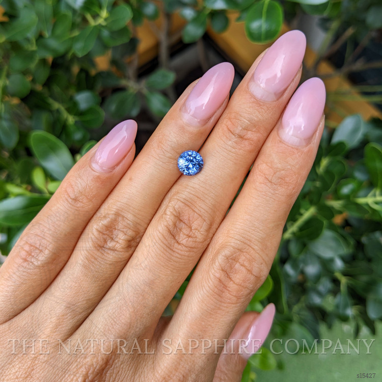 1.52 Ct. Blue Sapphire from Ceylon (Sri Lanka)