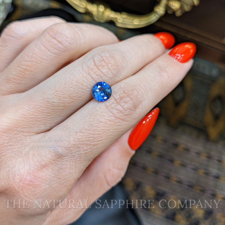 1.60 Ct. Blue Sapphire from Ceylon (Sri Lanka)